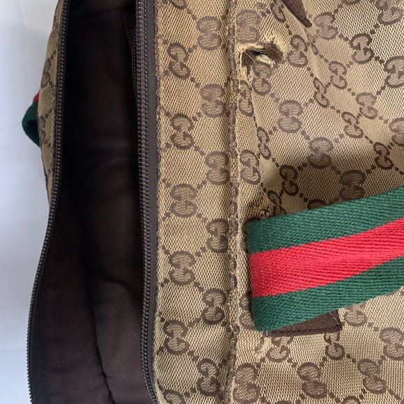 Gucci Authentic Monogram Tote Bag - Picture 11 of 13